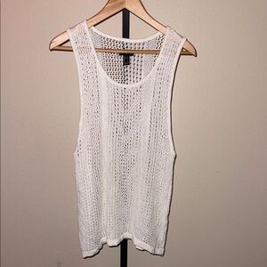 Forever 21 Men Mesh Knit Sleeveless Tank Top Men’s Size S